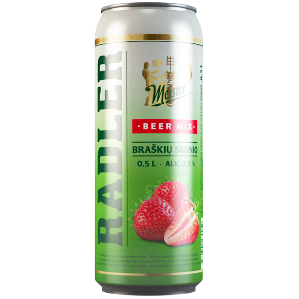 FRUITY BEER RADLER Strawberry